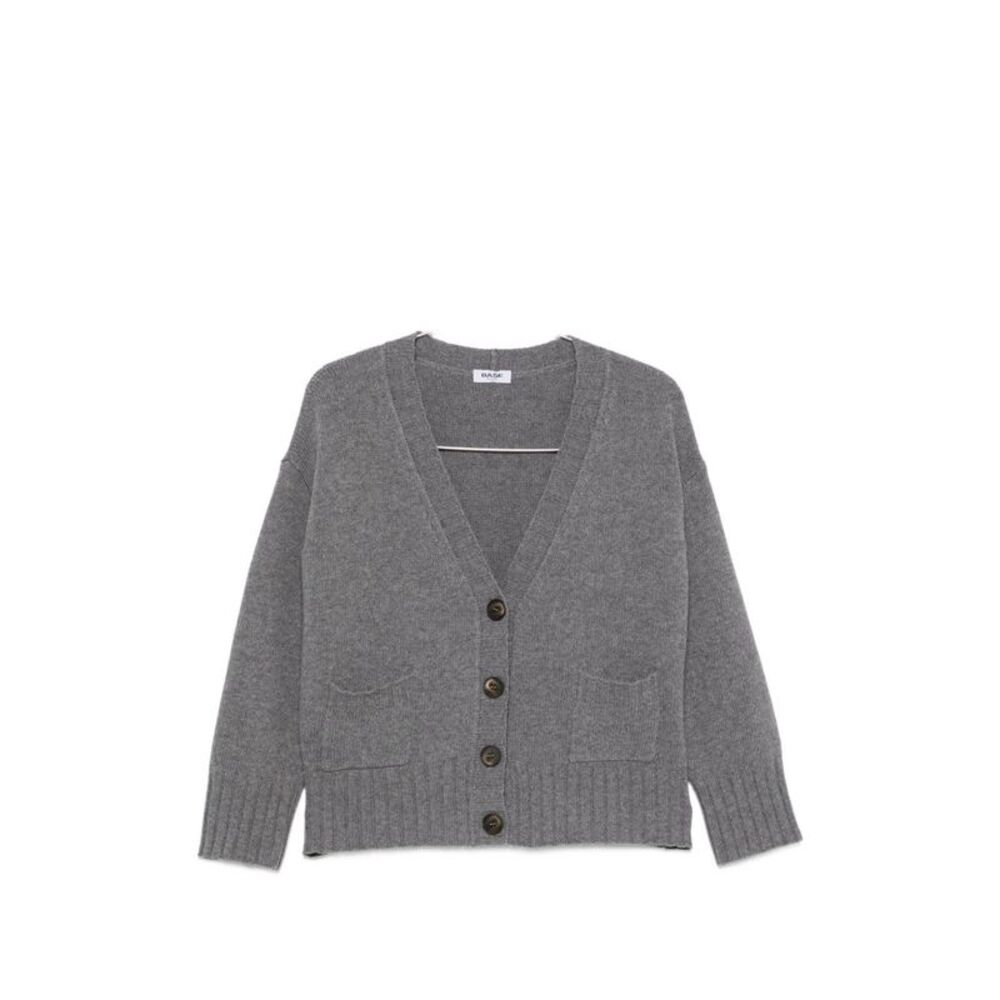 Base Women Wool V-Necked Cardigan
